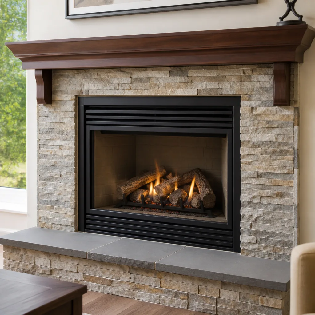 Gas fireplace service